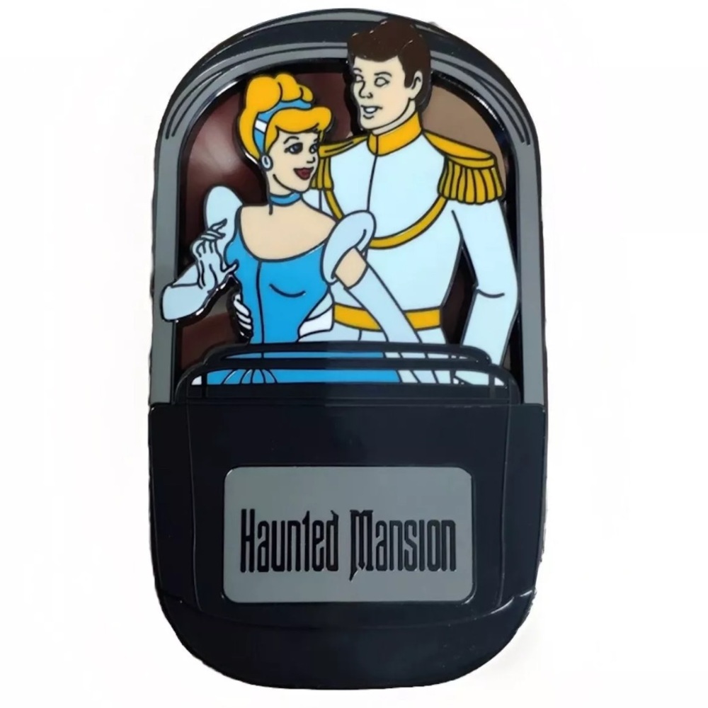 Disney Fantasy Pin Doom Buggy Cinderella Prince Charming Haunted Mansion 3" Big